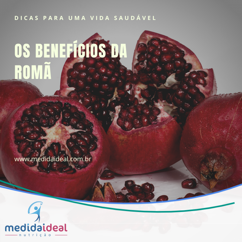 frutas vermelhas Romã 